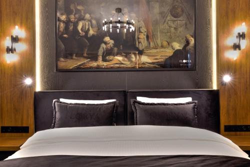 Ένα ή περισσότερα κρεβάτια σε δωμάτιο στο Florya Grand Hotel