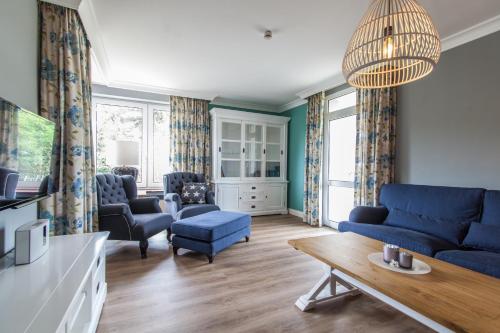 Posezení v ubytování Ferienwohnung Hus up Höcht