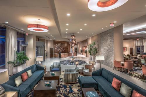 Area soggiorno di Residence Inn by Marriott Arlington Ballston