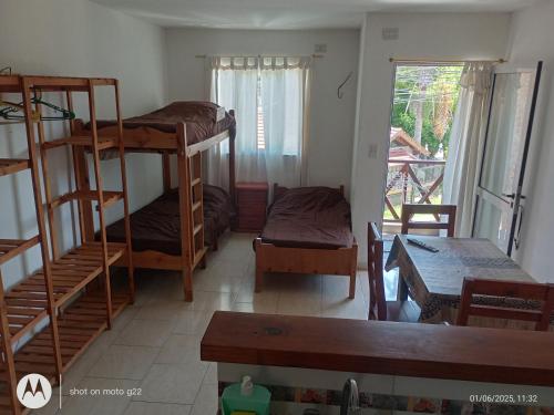 Postel nebo postele na pokoji v ubytování Departamento Mar de Ajo