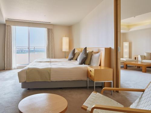 Letto o letti in una camera di Mitsui Garden Hotel Prana Tokyo Bay