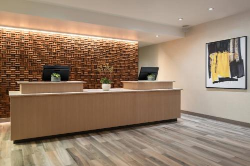 Ο χώρος του λόμπι ή της ρεσεψιόν στο Residence Inn Milpitas Silicon Valley