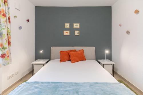 Ένα ή περισσότερα κρεβάτια σε δωμάτιο στο Noordhuus