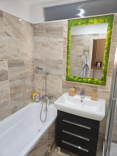 Ένα μπάνιο στο Apartmán u Petra