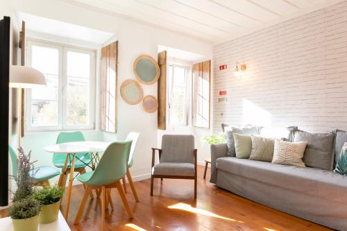 Lisbon perfect 1 bdr flat with air conditioner!