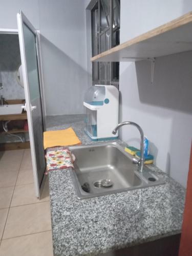 Una cocina o cocineta en Priscy
