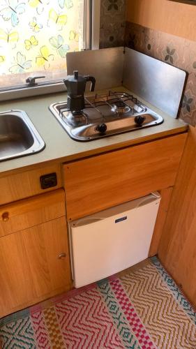 Η κουζίνα ή μικρή κουζίνα στο Calima Glamping