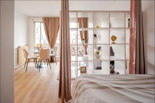 Paris in the center of Paris