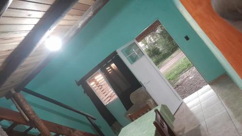 Ruang duduk di Cabaña AGUSTIN
