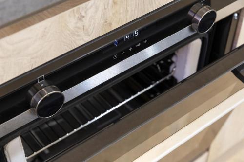 a close up of an oven at Casa Blue Marlin in Kralendijk