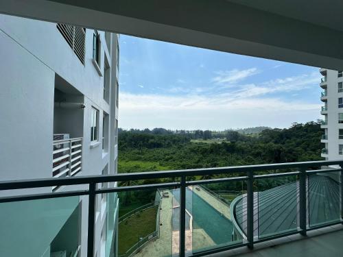 Μπαλκόνι ή βεράντα στο A&S Homestay at Santubong Suite