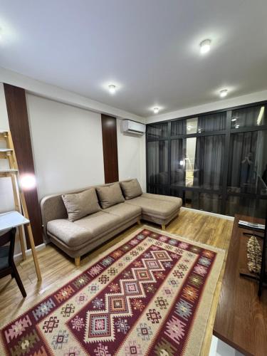 Posezení v ubytování Guest apartment
