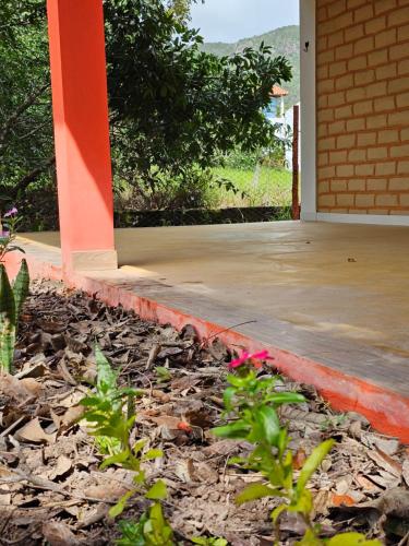 Ein Garten an der Unterkunft Casa Mirante da Serra