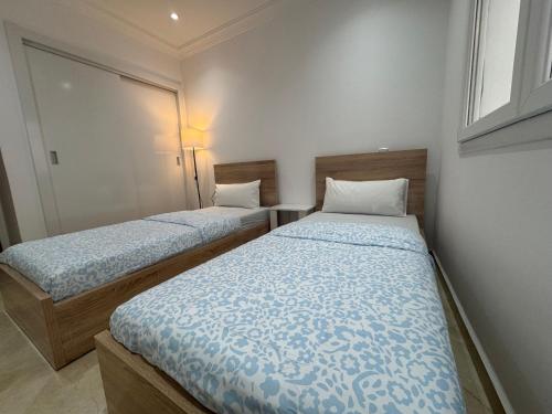 Кровать или кровати в номере Elegante apartamento con dos terrazas en el Centro