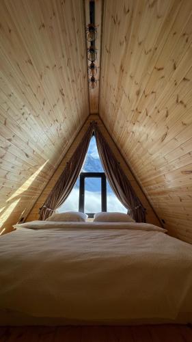 Letto o letti in una camera di View Cottage