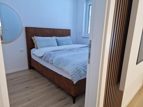 Postel nebo postele na pokoji v ubytování Rubin