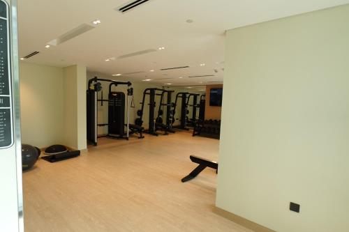 Fitness centrum a/nebo fitness zařízení v ubytování Address Vista Bahrain