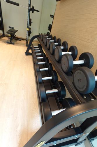 Fitness centrum a/nebo fitness zařízení v ubytování Address Vista Bahrain