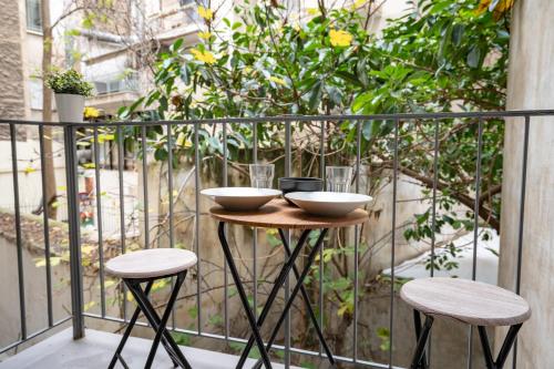 Central Athens Apt Patio View by MPS