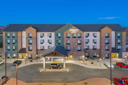 an image of a rendering of a hotel with a gazebo at TownePlace by Marriott Suites Gallup in Gallup