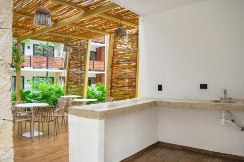 Φωτογραφία από το άλμπουμ του Pool & Rooftop in Tulum 2 Bedrooms Apartment σε Tulum