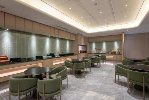 Et opholdsområde på Royalton Hotel Beijing Olympic Sports Center Bird's Nest