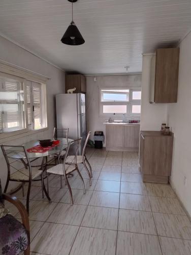 Η κουζίνα ή μικρή κουζίνα στο Casa Flores