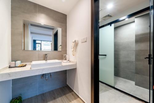 Koupelna v ubytování Huang Mountain Wangfeng Hotel