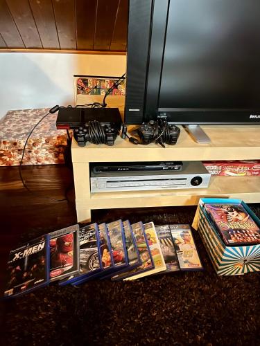 TV a/nebo společenská místnost v ubytování Casa exclusiva l Chimenea l Wifi l Garaje l Vistas