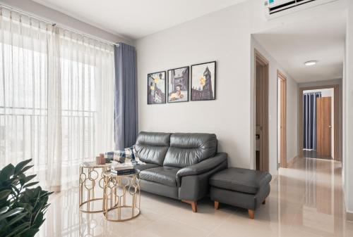 Posezení v ubytování Hikari Rivergate Apartments - Free Pool, Free Internet SIM for 3 nights, Free Pick Up for 5 nights