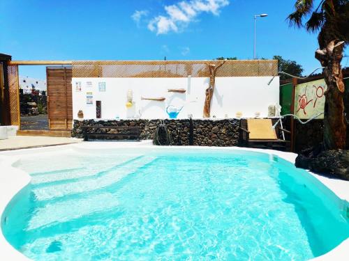 Swimmingpoolen hos eller tæt på Finca Lucía - Las Buganvillas