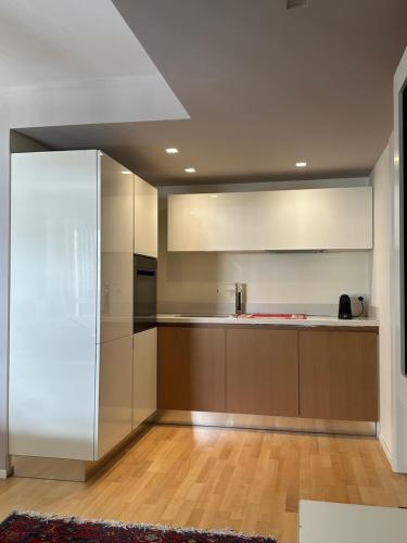 Η κουζίνα ή μικρή κουζίνα στο AlMa mountain apartment
