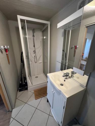 Ένα μπάνιο στο La petite condemine