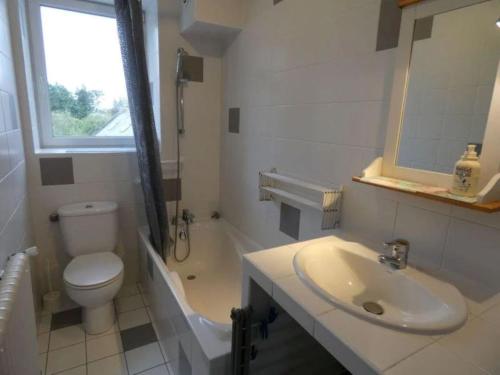 Koupelna v ubytování appartement fleurs