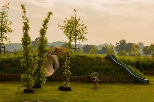 Zahrada ubytování Zorgcamping De Ruif De zilverberk