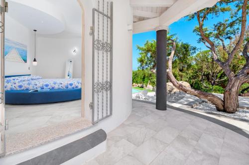 Ένα ή περισσότερα κρεβάτια σε δωμάτιο στο VILLA MIO& TUYO