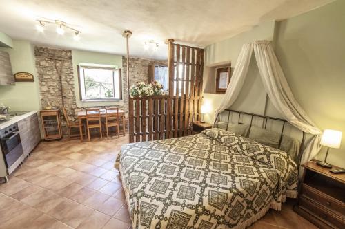 Postel nebo postele na pokoji v ubytování Agriturismo Summer