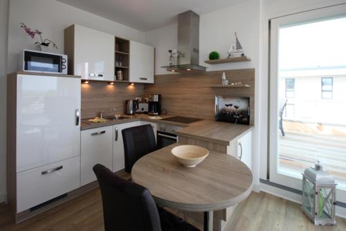 Dapur atau dapur kecil di Villa Seeadler