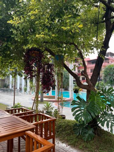 La alberca dentro o cerca de Club De Novo Hotel