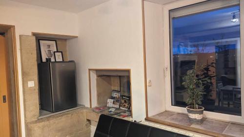 Nhà bếp/bếp nhỏ tại Gîte Bohème