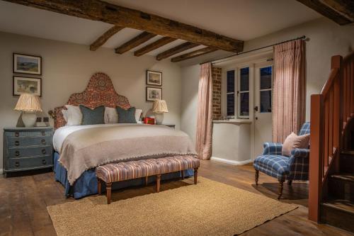 Katil atau katil-katil dalam bilik di The Swan Inn
