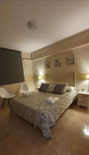 Katil atau katil-katil dalam bilik di DUPLEX COMPLETO 8 CAMAS La POBLA LLARGA
