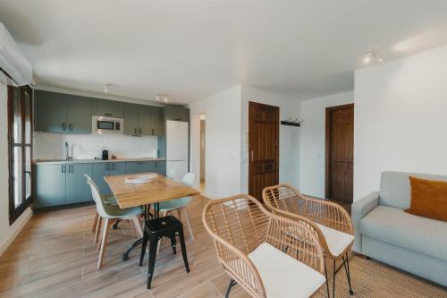 Η κουζίνα ή μικρή κουζίνα στο Apartamentos exclusivos en casco histórico