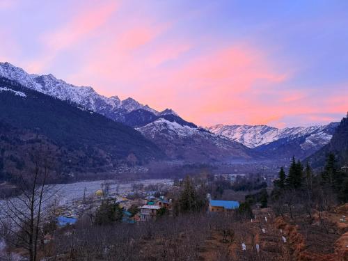 Naturlandskabet i nærheden af bed and breakfast-stedet
