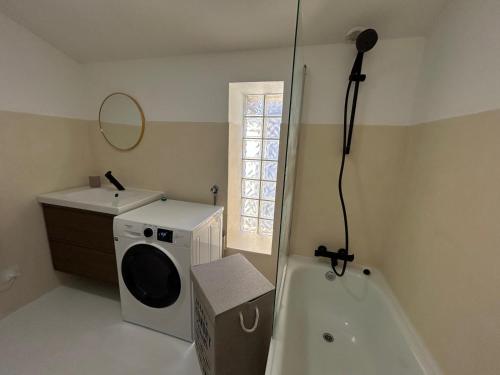 Ένα μπάνιο στο Le cosy clem