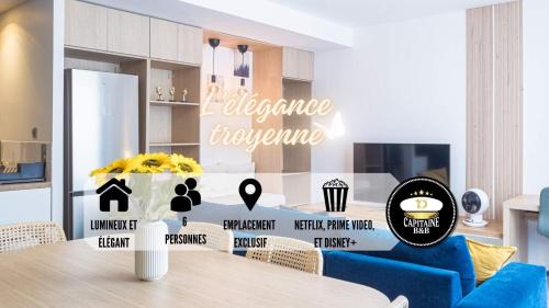 L'Élégance Troyenne - Prox Hotel de Ville