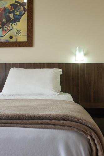 Postel nebo postele na pokoji v ubytování Hotel Caverá