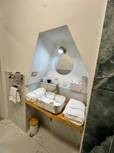 Koupelna v ubytování luxury sweet dreams