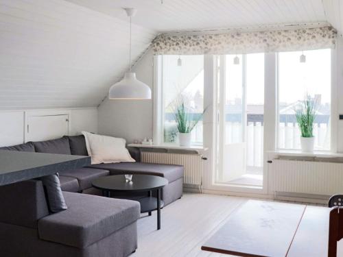 Posezení v ubytování Holiday home Halmstad XI