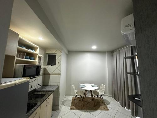 TV a/nebo společenská místnost v ubytování LOFT no Centro de Cascavel